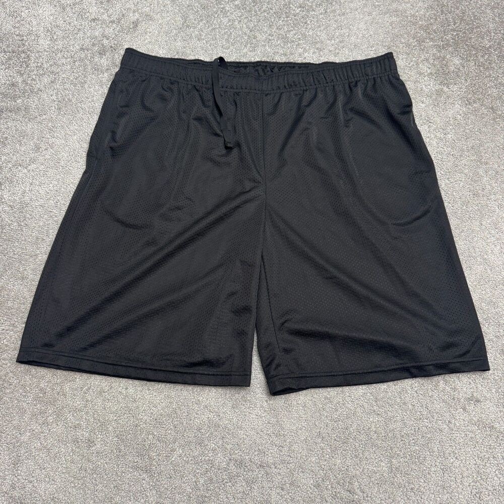 Xersion Basketball Athletic Training Shorts Mens 3XL Tall Black Activewear Gym